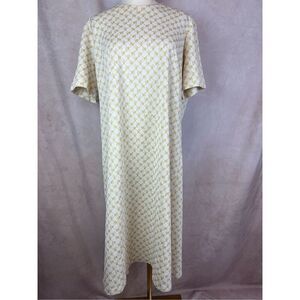 Vintage Plus Size Polyester Dress